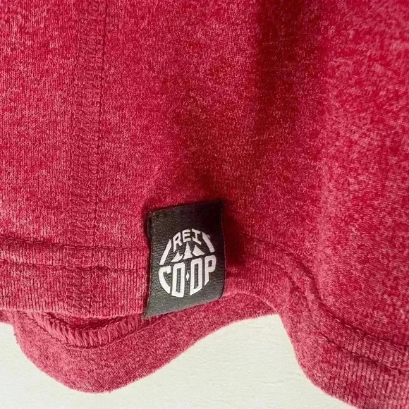 REI Co-op 1/4 Zip Tech Pullover Shirt Women's Red Size Small - Picture 2 of 6
